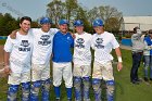 Baseball vs Babson  Wheaton College Baseball players celebrate their victory over Babson to win the NEWMAC Championship for the third year in a row. - (Photo by Keith Nordstrom) : Wheaton, baseball, NEWMAC